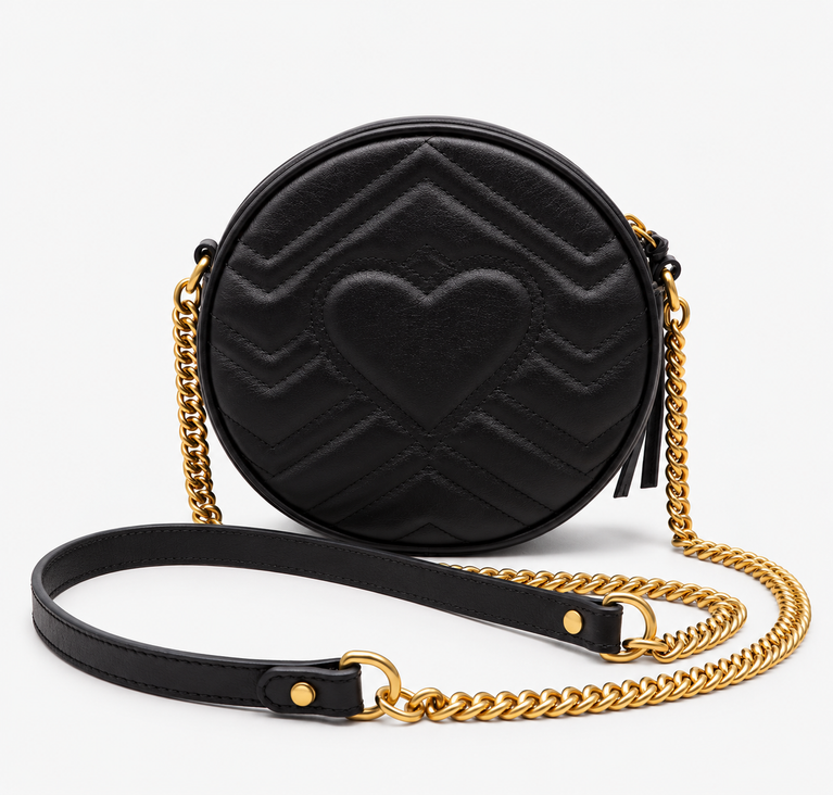 Gucci Ophidia Round Mini Shoulder Bag