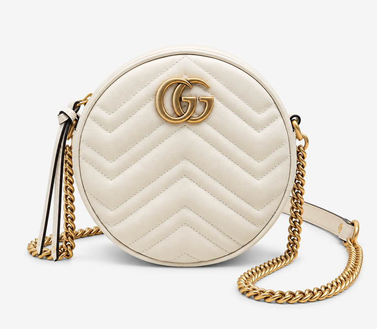 Gucci Ophidia Round Mini Shoulder Bag