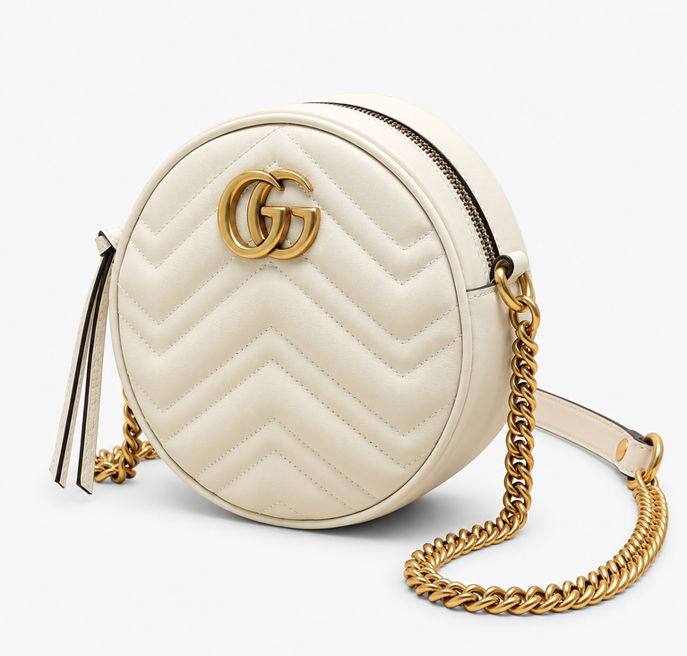 Gucci Ophidia Round Mini Shoulder Bag