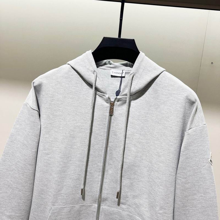 Moncler Cotton Sweatpants & Zip Hoodie Set