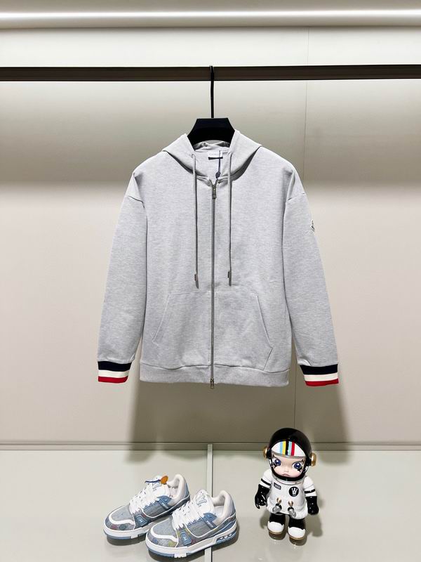Moncler Cotton Sweatpants & Zip Hoodie Set