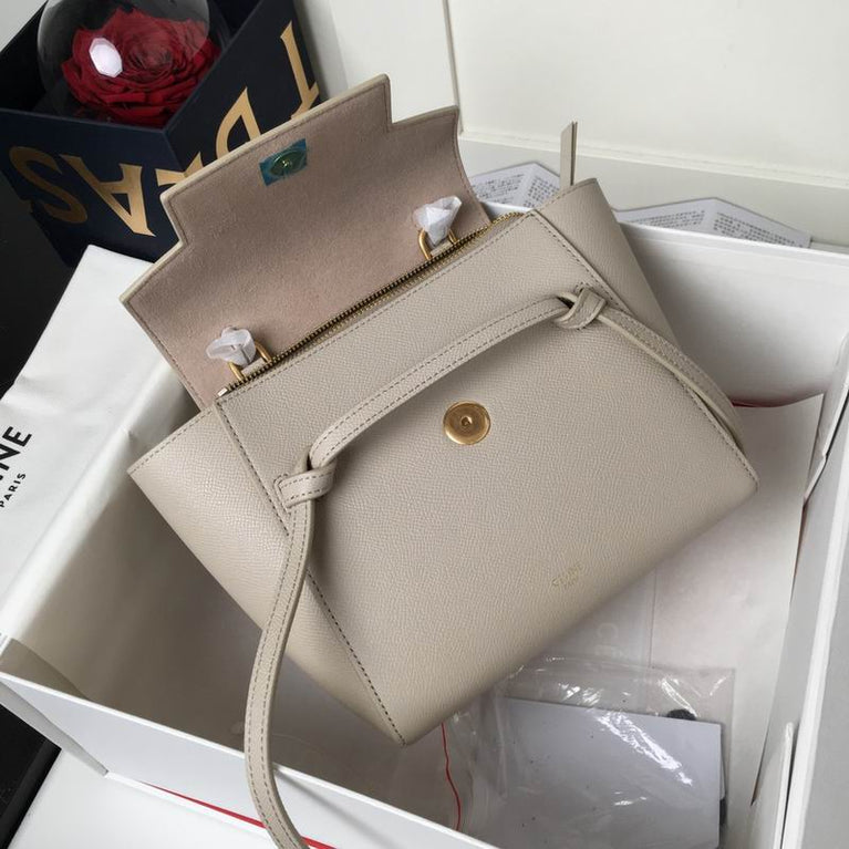 CELINE Pico Belt Bag Medium Leather Handbag