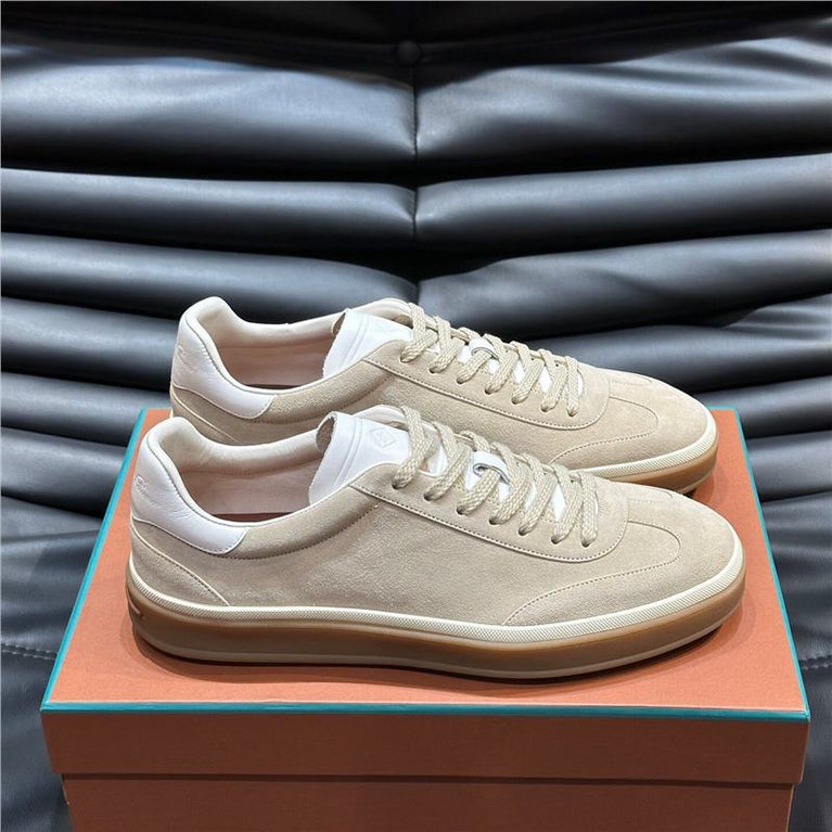 LP Men's Tennis Walk Sneakers (Suede Calf Split)