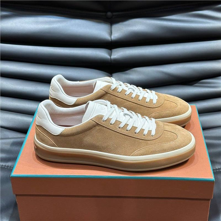 LP Men's Tennis Walk Sneakers (Suede Calf Split)