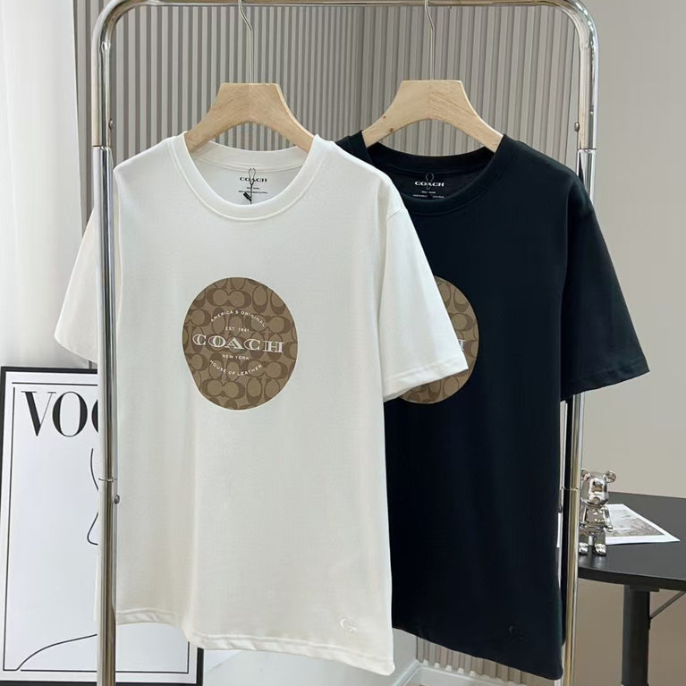 Coach couple loose logo Tshirt
