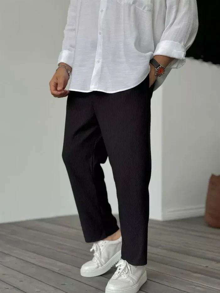 New trend loose straight-leg sports casual pants