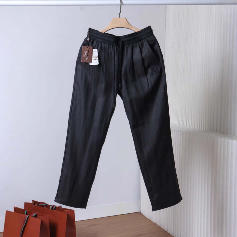 Loro Piana Herrenhose Sommer Elastische Taille Freizeithose