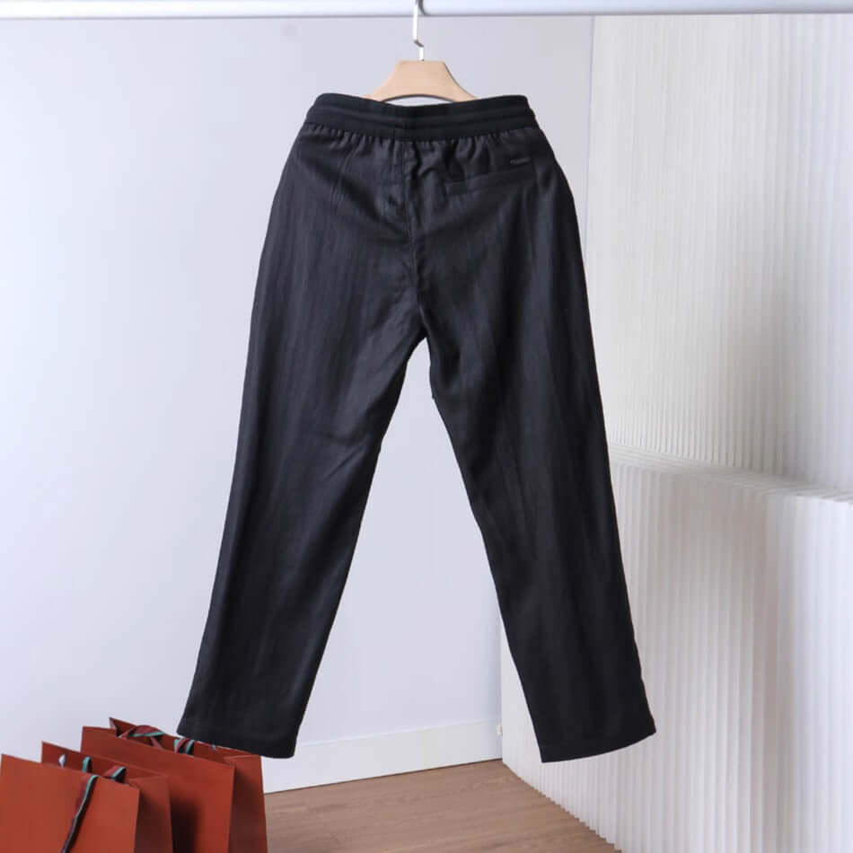 Loro Piana Herrenhose Sommer Elastische Taille Freizeithose