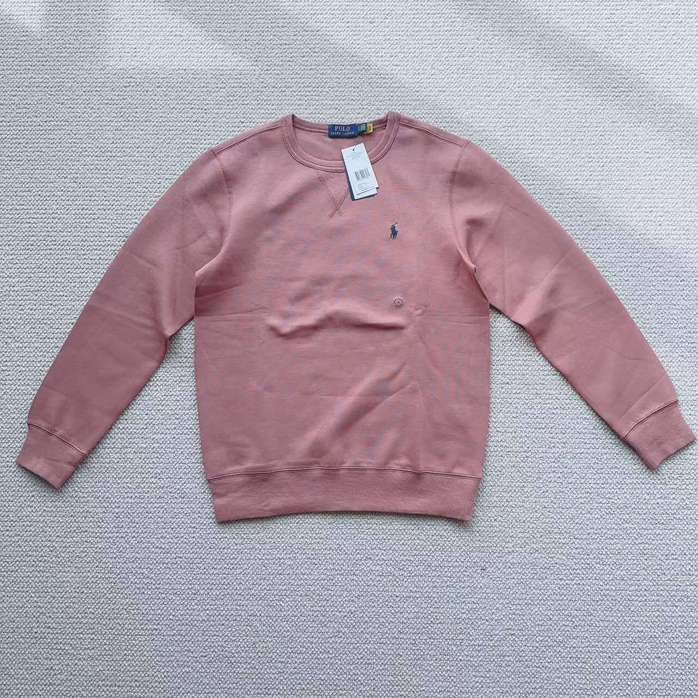 Pink Polo Ralph Lauren crew neck sweatshirt