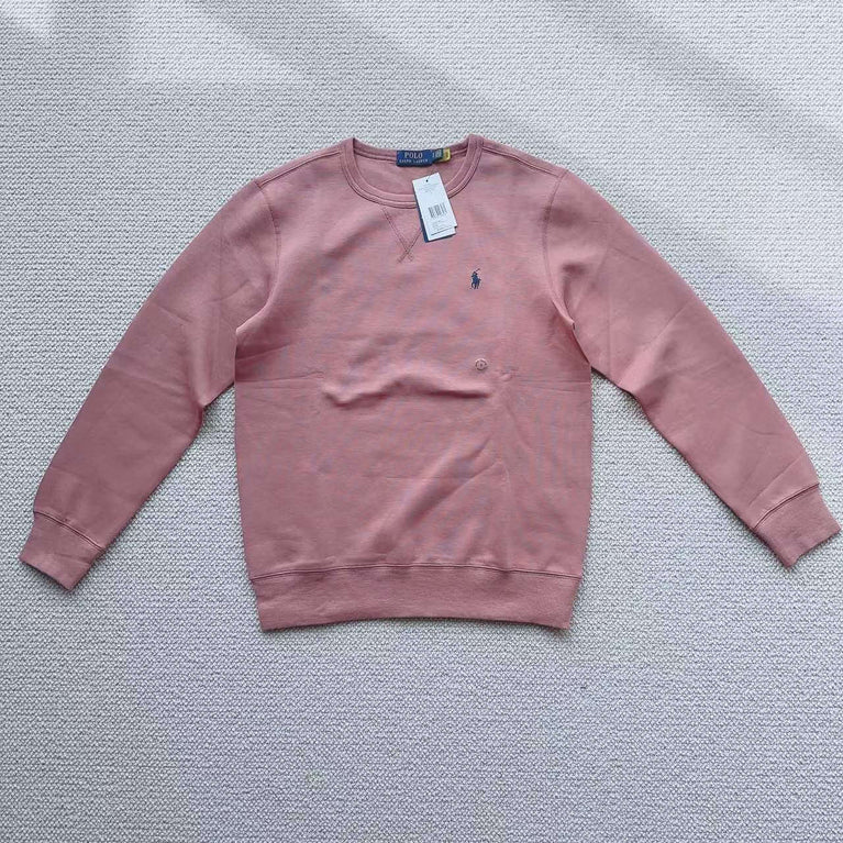 Pink Polo Ralph Lauren crew neck sweatshirt