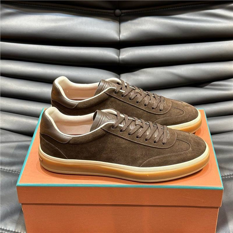 LP Men's Tennis Walk Sneakers (Suede Calf Split)