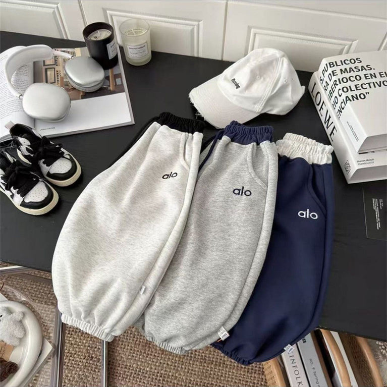 Boys Ala Sweatpants Thin Spring & Autumn Casual Trousers