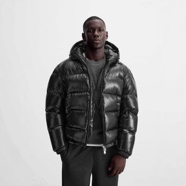 Men's high end sense of cold proof Puffer jacket