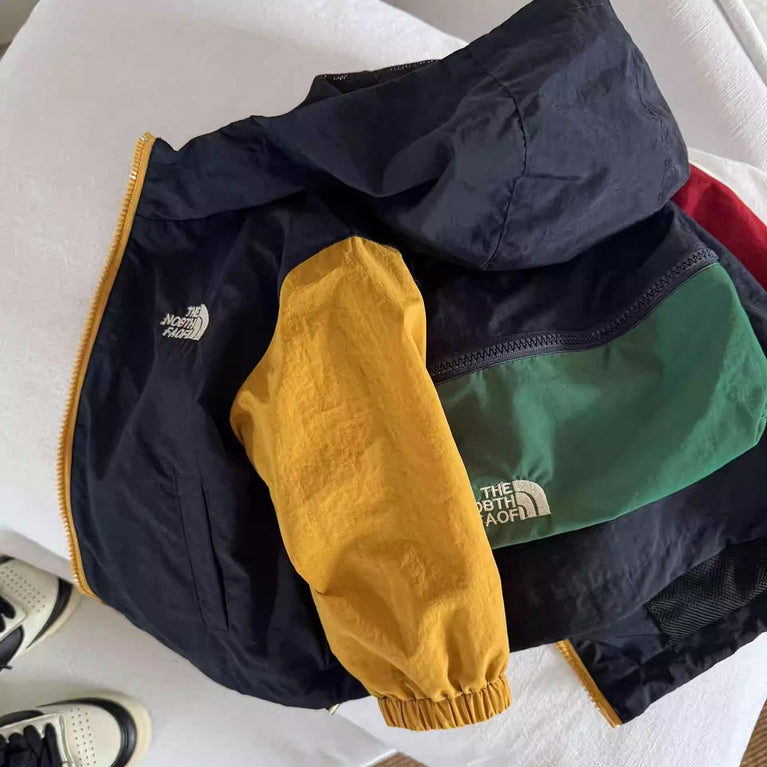 The North Face Kids Hooded Jacket Autumn Trendy Style