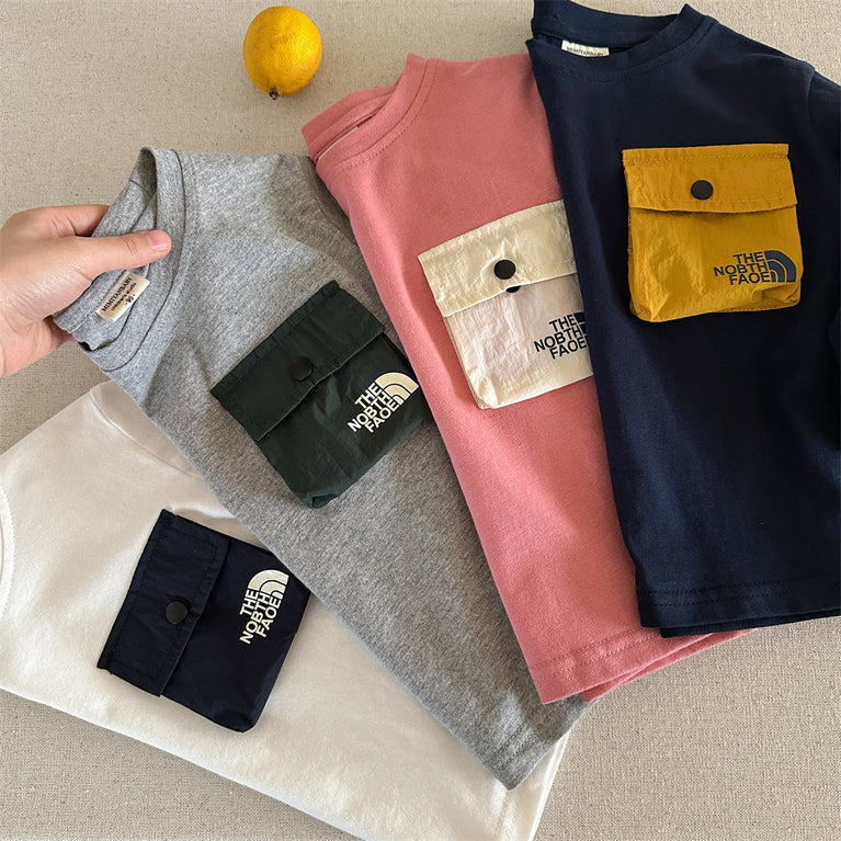 Kids Long Sleeve Cotton T-Shirt Autumn for Boys and Girls