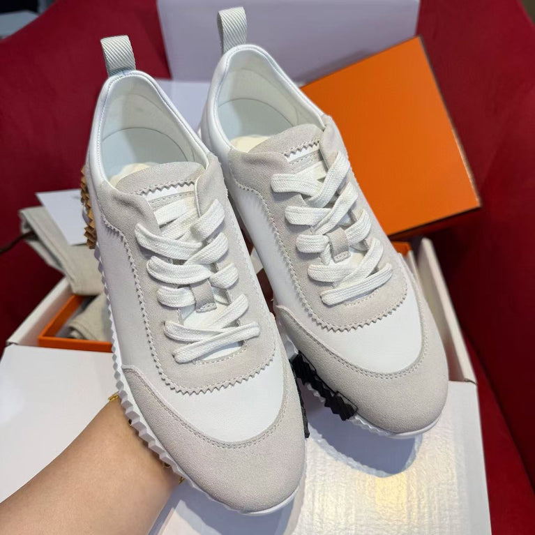 Hermes Damen Luxus-Designer-Laufschuhe mit Sprungfunktion