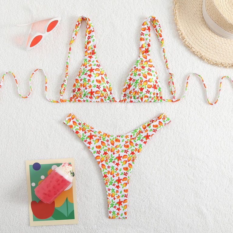 Adjustable Shoulder Tie Bikini
