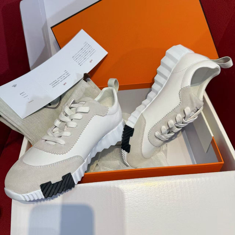 Hermes Damen Luxus-Designer-Laufschuhe mit Sprungfunktion