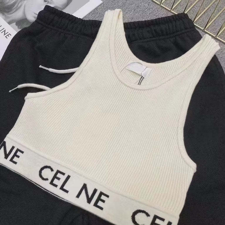 Celine original Bra In Athletic Knit in volonka store.