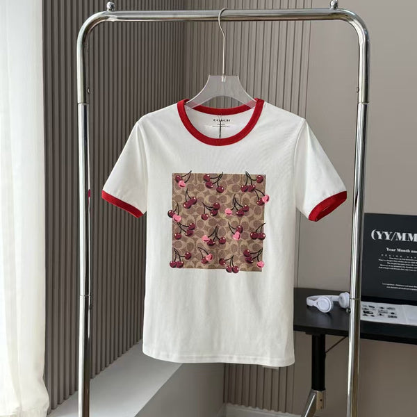 Coach explosive cherry retro Tshirt