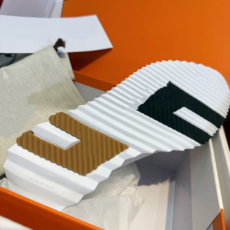 Hermes Damen Luxus-Designer-Laufschuhe mit Sprungfunktion
