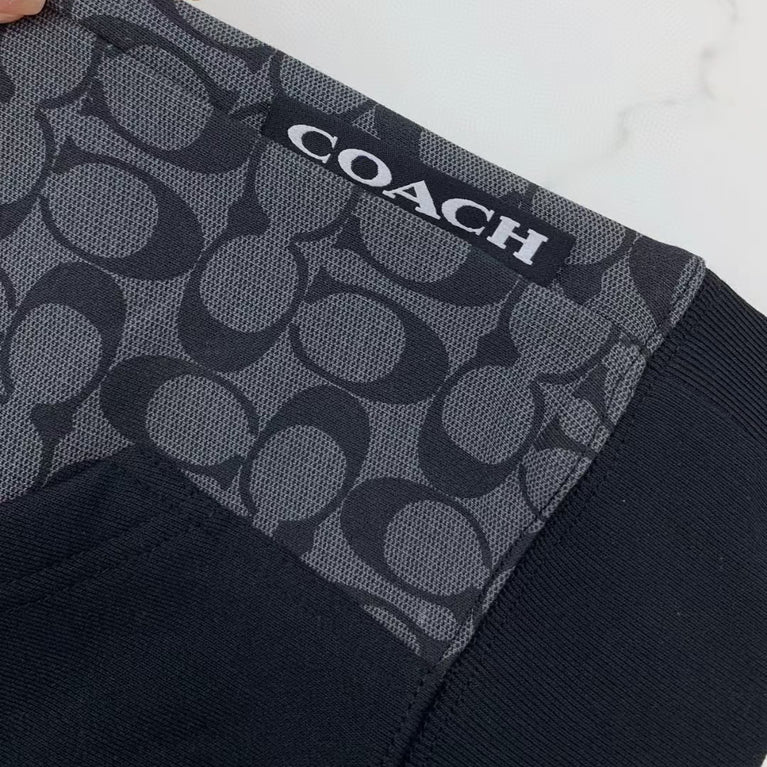Coach zippered Designer Hooded Sweatshirt