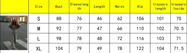 Lässiges Loungewear-Set für Damen: Hoodie und Hose