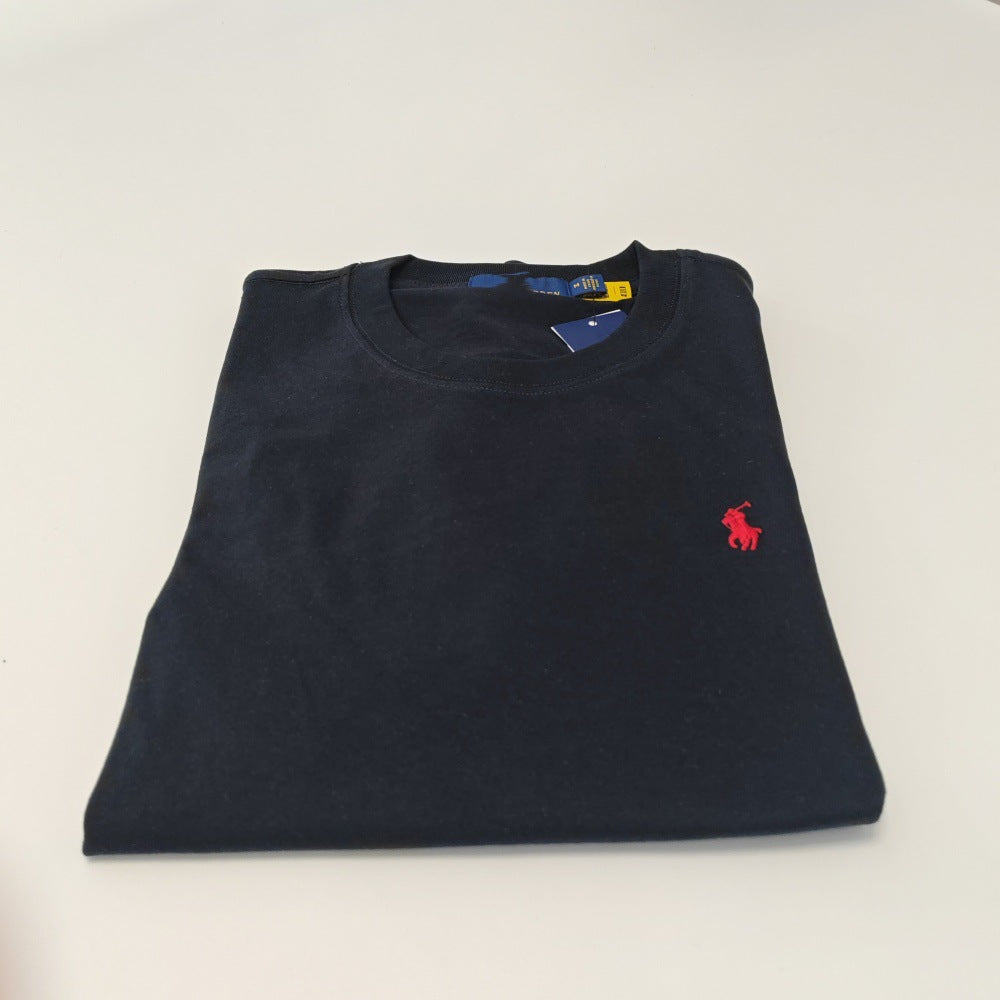 Ralph Lauren Herren Basic Baumwoll-T-Shirt