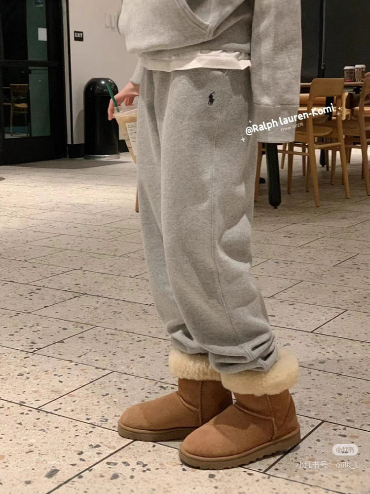 Ralph Lauren Unisex High-Grade Casual Sweatpants