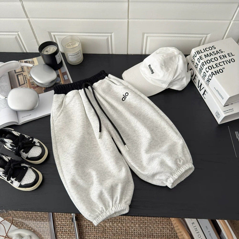 Boys Ala Sweatpants Thin Spring & Autumn Casual Trousers
