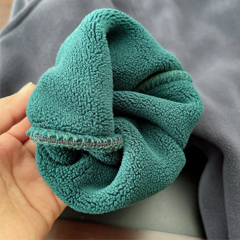 Kids RL Fleece Hooded Set Warm Autumn & Winter Two-Piece Outfit