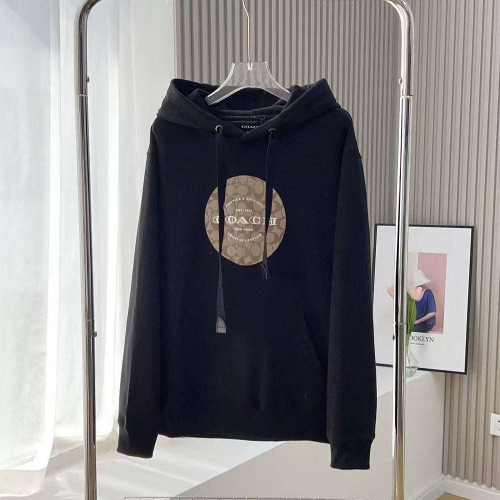 Coach autumn unisex cotton casual hoodi