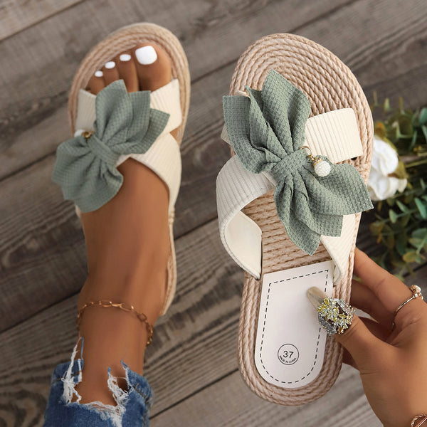 Floral Sandals Casual Style for Home & Out