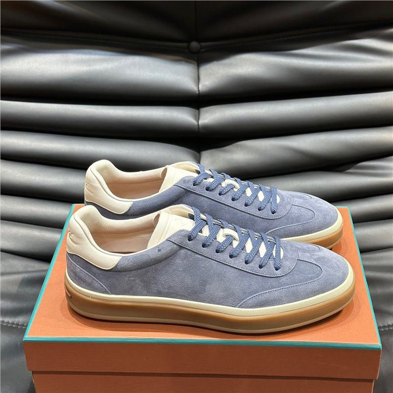 LP Men's Tennis Walk Sneakers (Suede Calf Split)