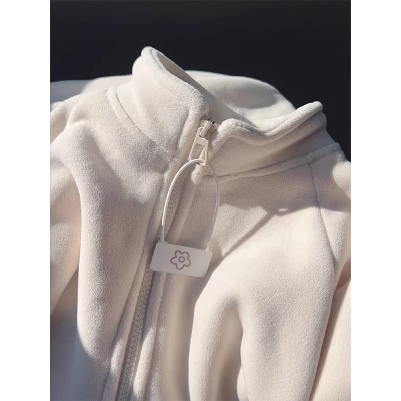 Women's milk fufu velvet thickened warm sweatshirt