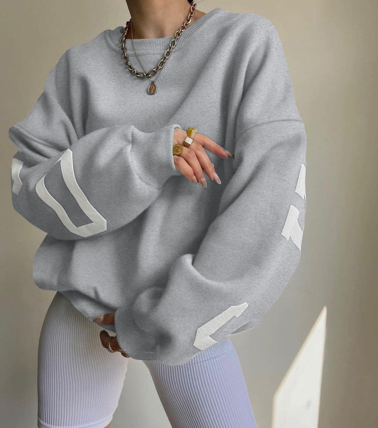 Women's Thickened Long-Sleeve Casual Sweater