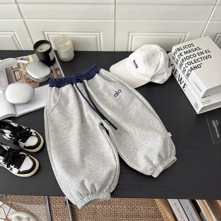 Boys Ala Sweatpants Thin Spring & Autumn Casual Trousers