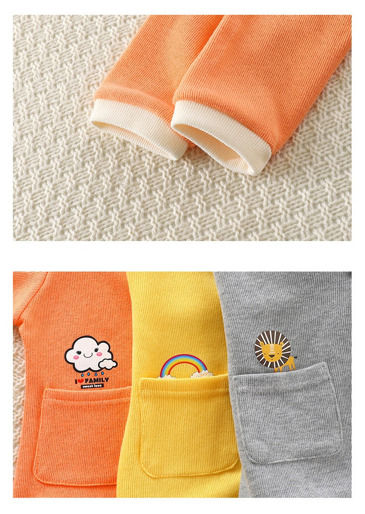 Children's knitted cardigan autumn new baby coat