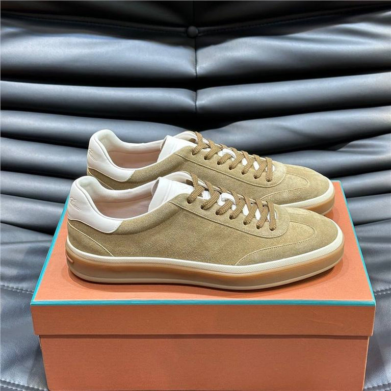 LP Men's Tennis Walk Sneakers (Suede Calf Split)