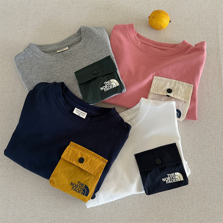 Kids Long Sleeve Cotton T-Shirt Autumn for Boys and Girls