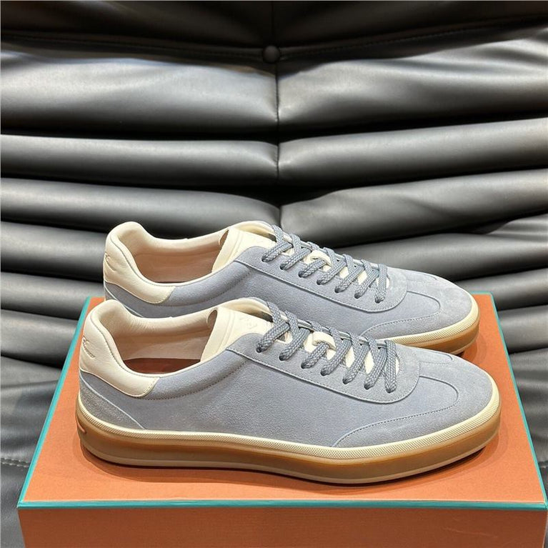 LP Men's Tennis Walk Sneakers (Suede Calf Split)
