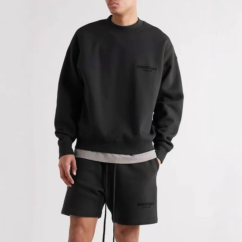 Fear of God ESSENTIALS logo unisex sweatshirt-trousers