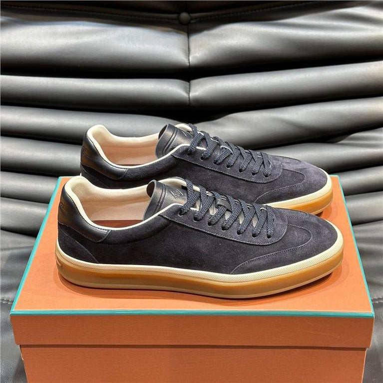 LP Men's Tennis Walk Sneakers (Suede Calf Split)
