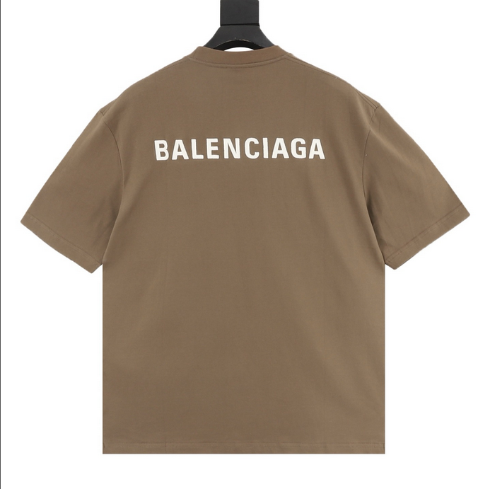 Balenciaga Classic Basic Embroidered Tshirt