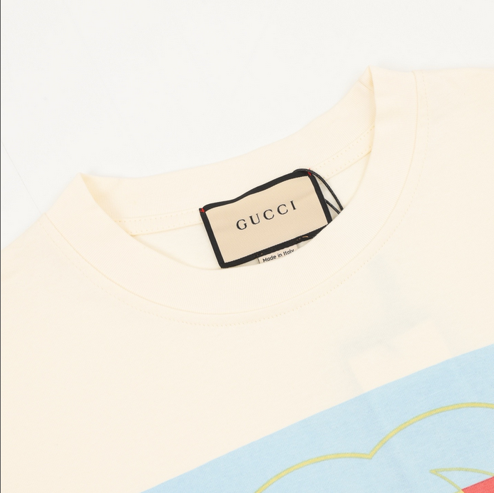 Gucci Square Double G Print Tshirt