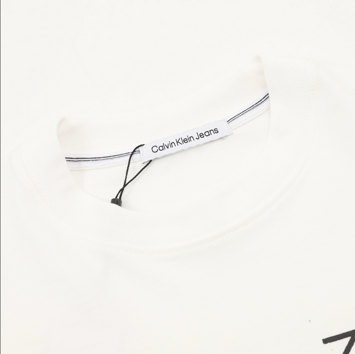 Calvin Klein CK Embroidered Printed Logo Tshirt