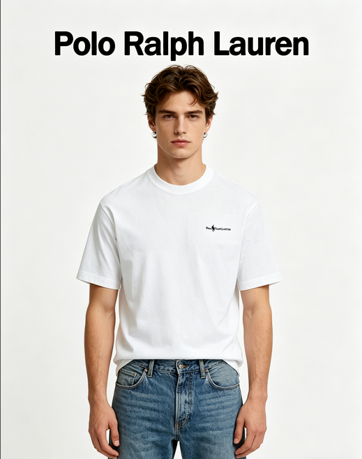 Ralph Lauren Unisex Equestrian Logo Embroidered Tshirt