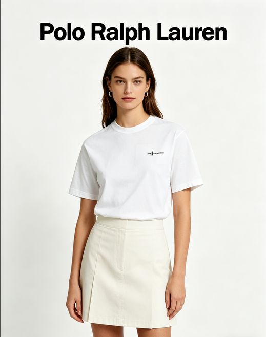 Ralph Lauren Unisex Equestrian Logo Embroidered Tshirt
