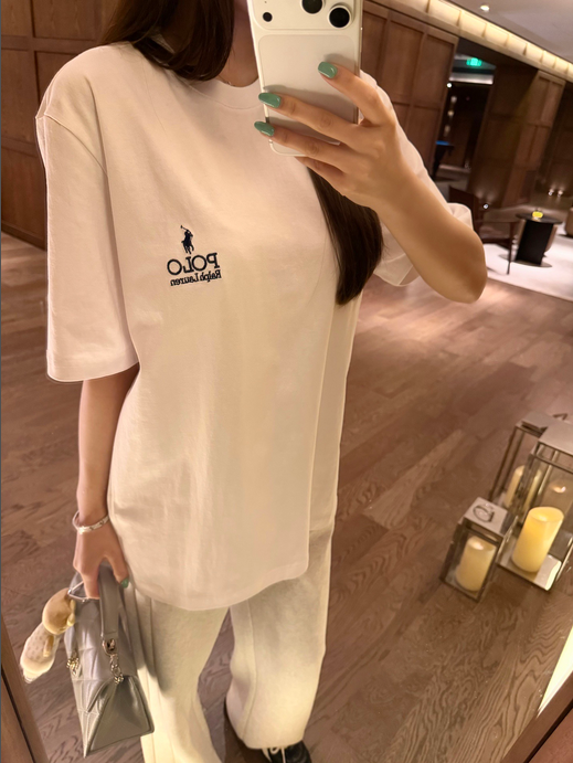 Ralph Lauren Logo On Chest Unisex Tshirt