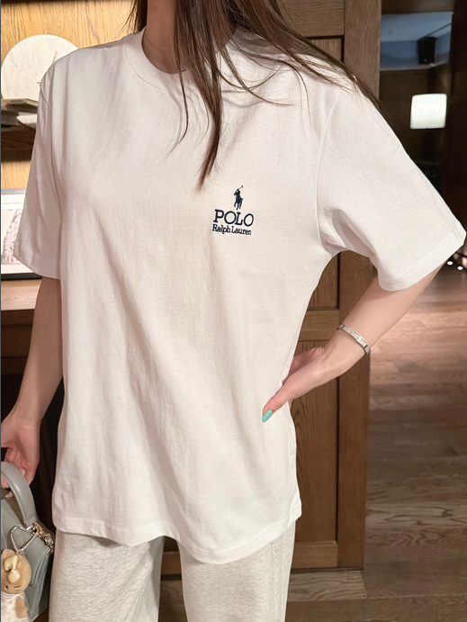 Ralph Lauren Logo On Chest Unisex Tshirt